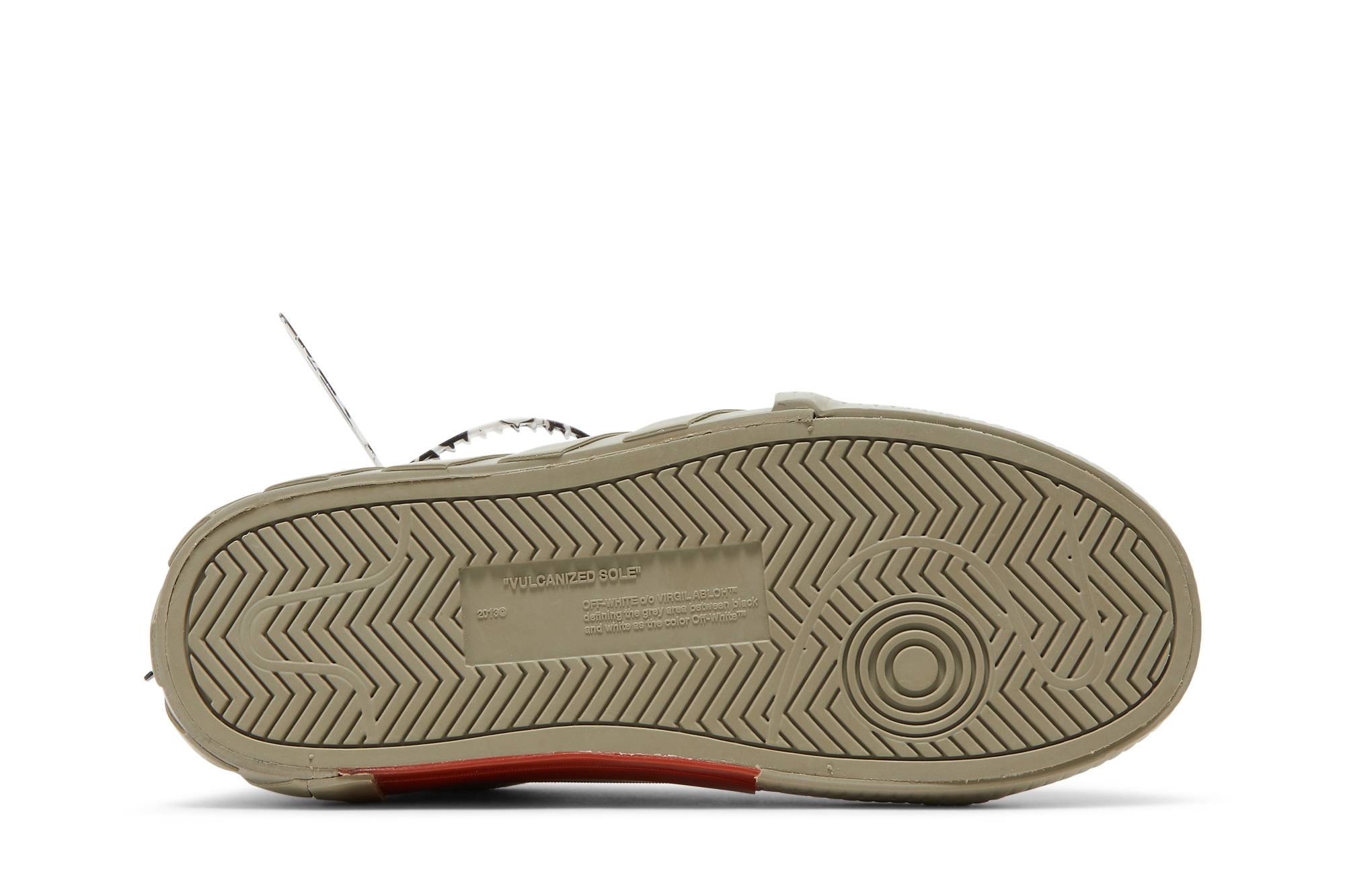 (W) Off-White Vulc Sneaker 'Dark Beige' 圖 4