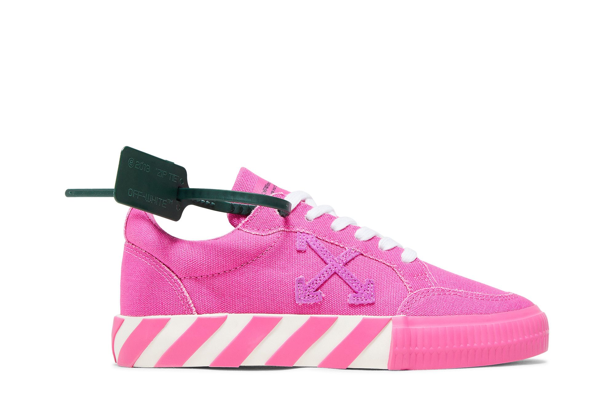 (W) Off-White Vulc Sneaker 'Fuchsia'