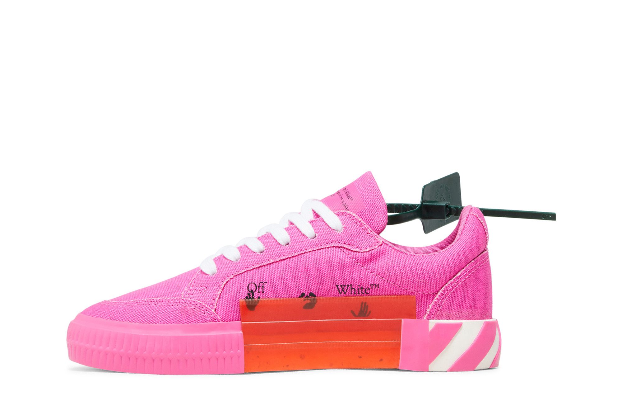 (W) Off-White Vulc Sneaker 'Fuchsia' 圖 3