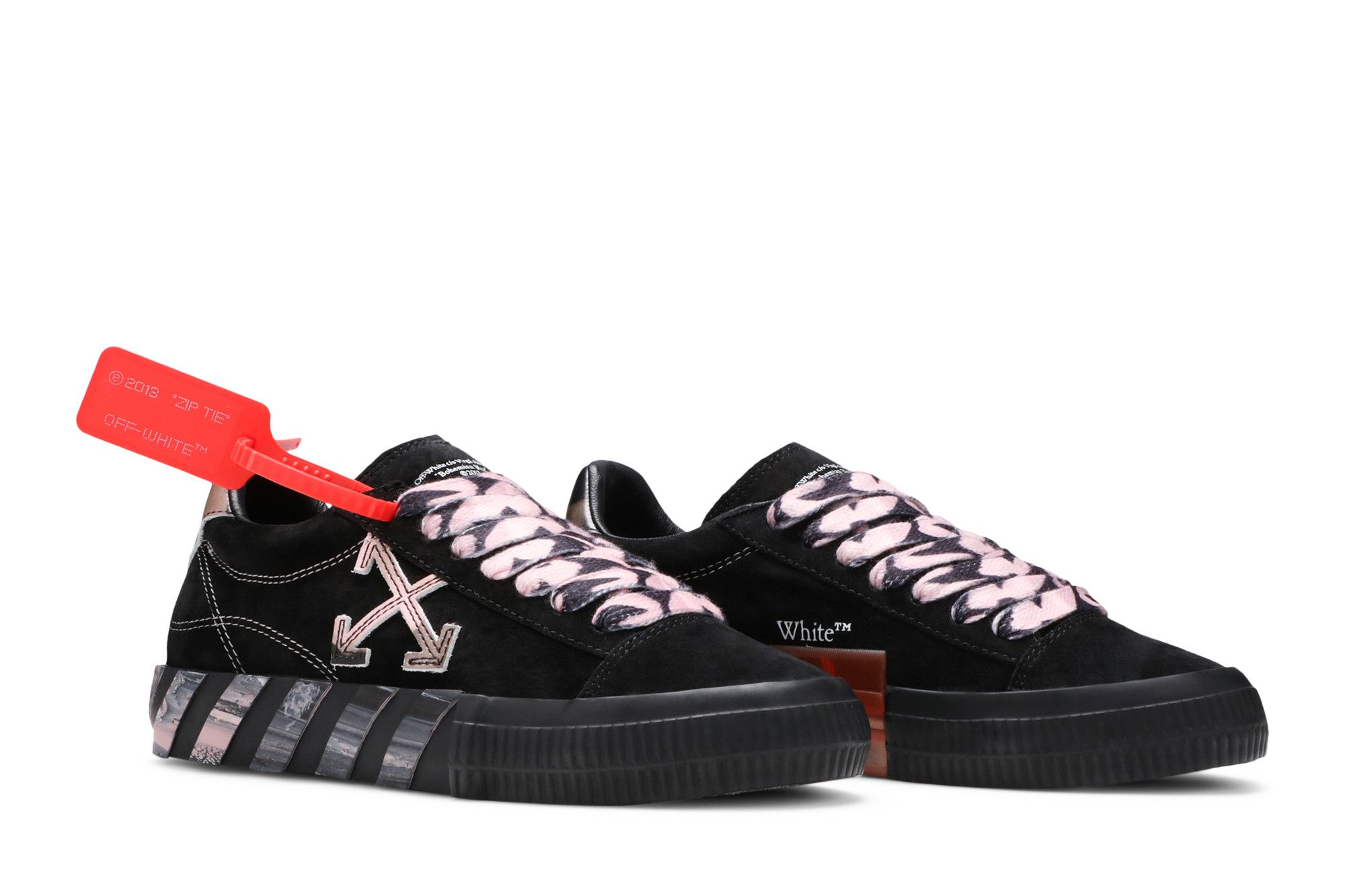 Cheap (Women) Off-White Vulc Sneaker 'Liquid Melt - Black Pink' OWIA178R21LEA0011030