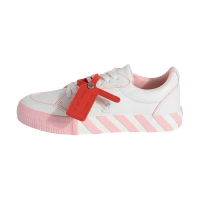 (W) Off-White Vulc Sneaker 'Outlined - White Powder Pink'
