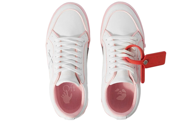 (W) Off-White Vulc Sneaker 'Outlined - White Powder Pink' 圖 4