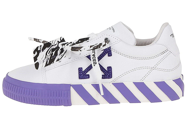 (W) Off-White Vulc Sneaker 'White Blue'