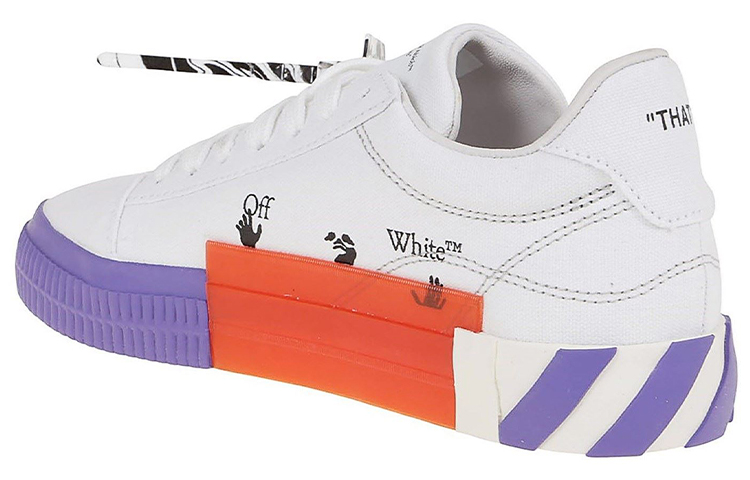 (W) Off-White Vulc Sneaker 'White Blue' 圖 4