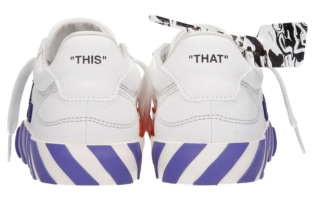(W) Off-White Vulc Sneaker 'White Blue' 圖 5