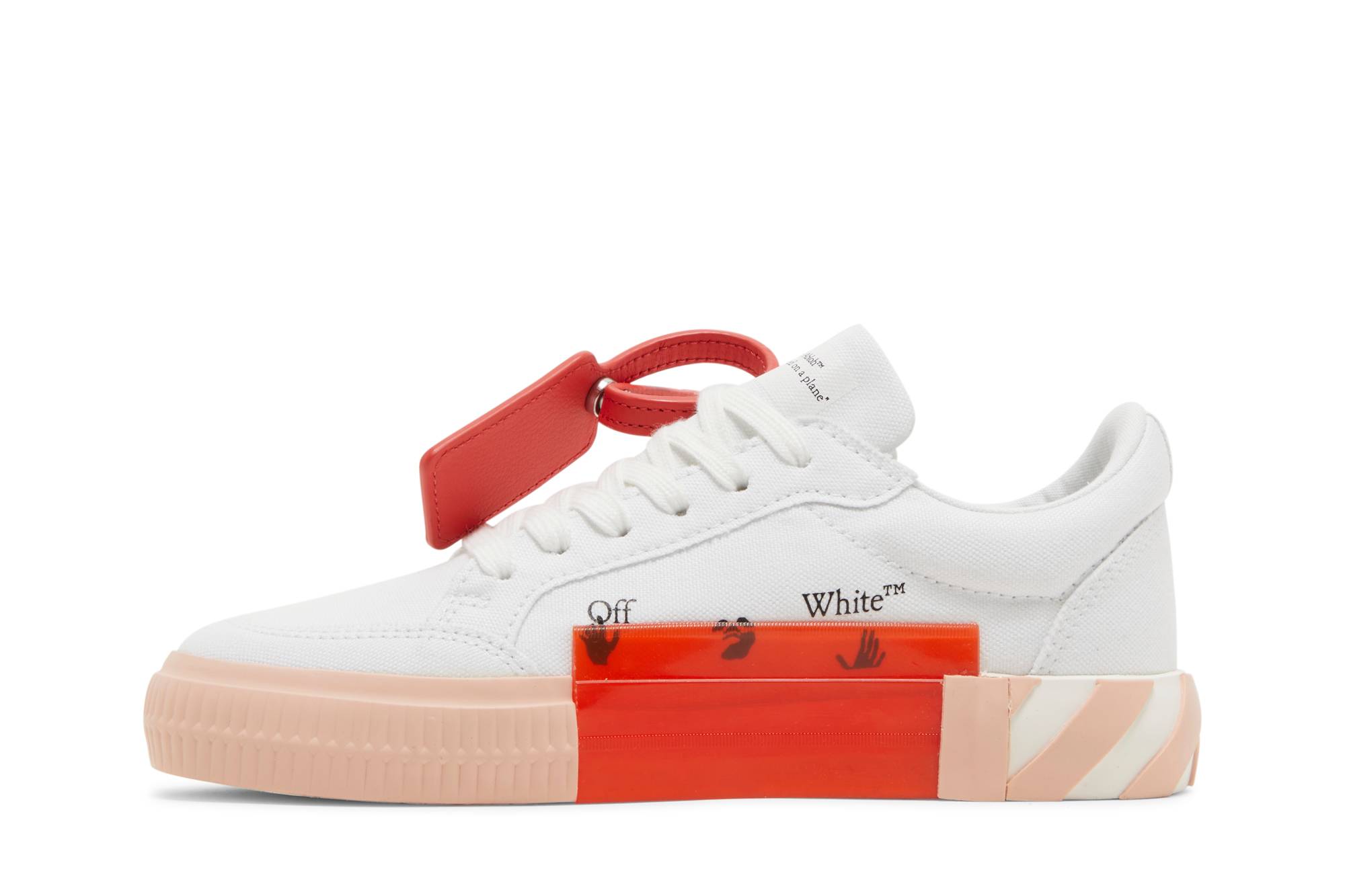 (W) Off-White Vulc Sneaker 'White Powder Pink' 圖 3