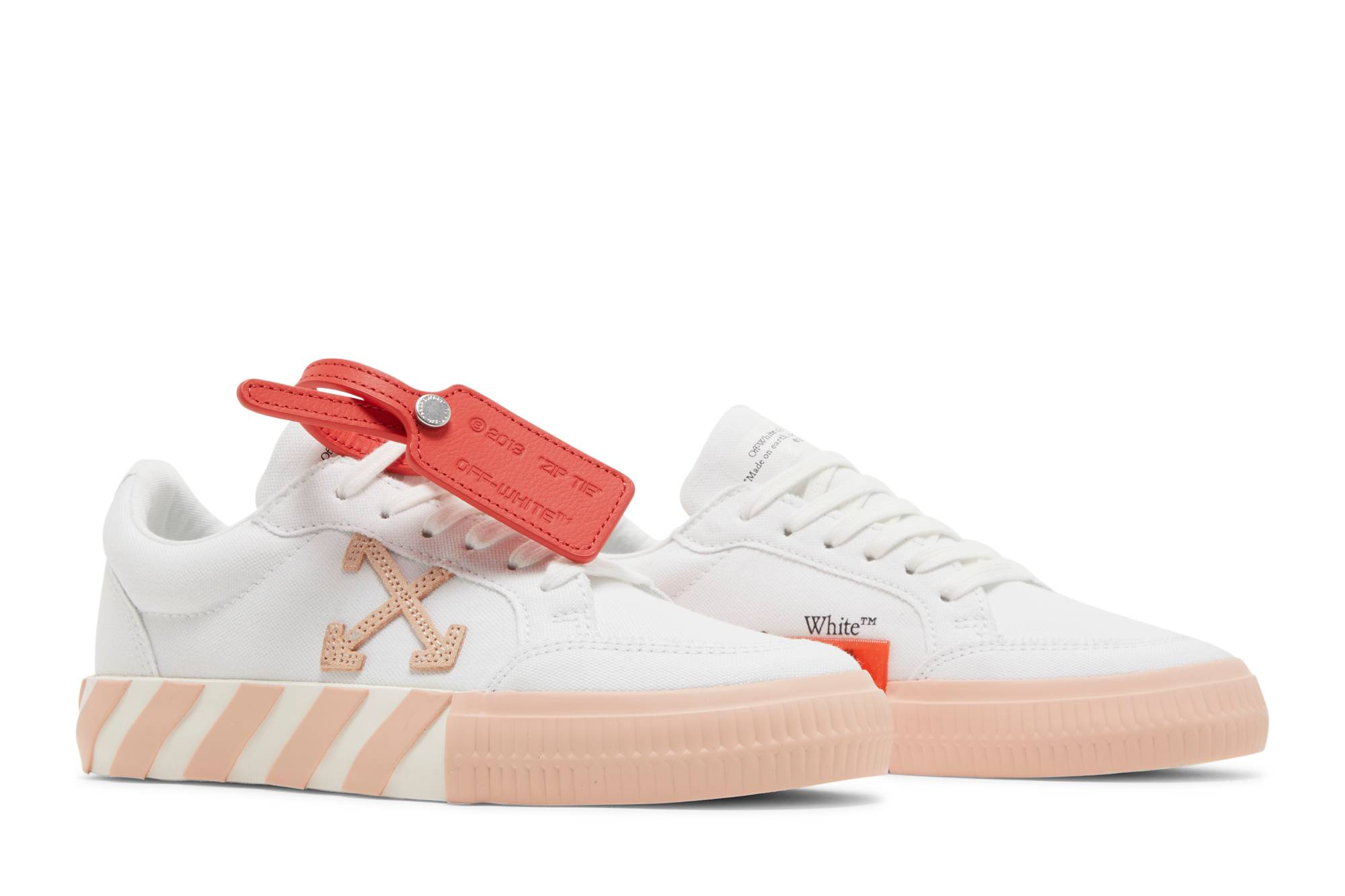 (W) Off-White Vulc Sneaker 'White Powder Pink' 圖 8