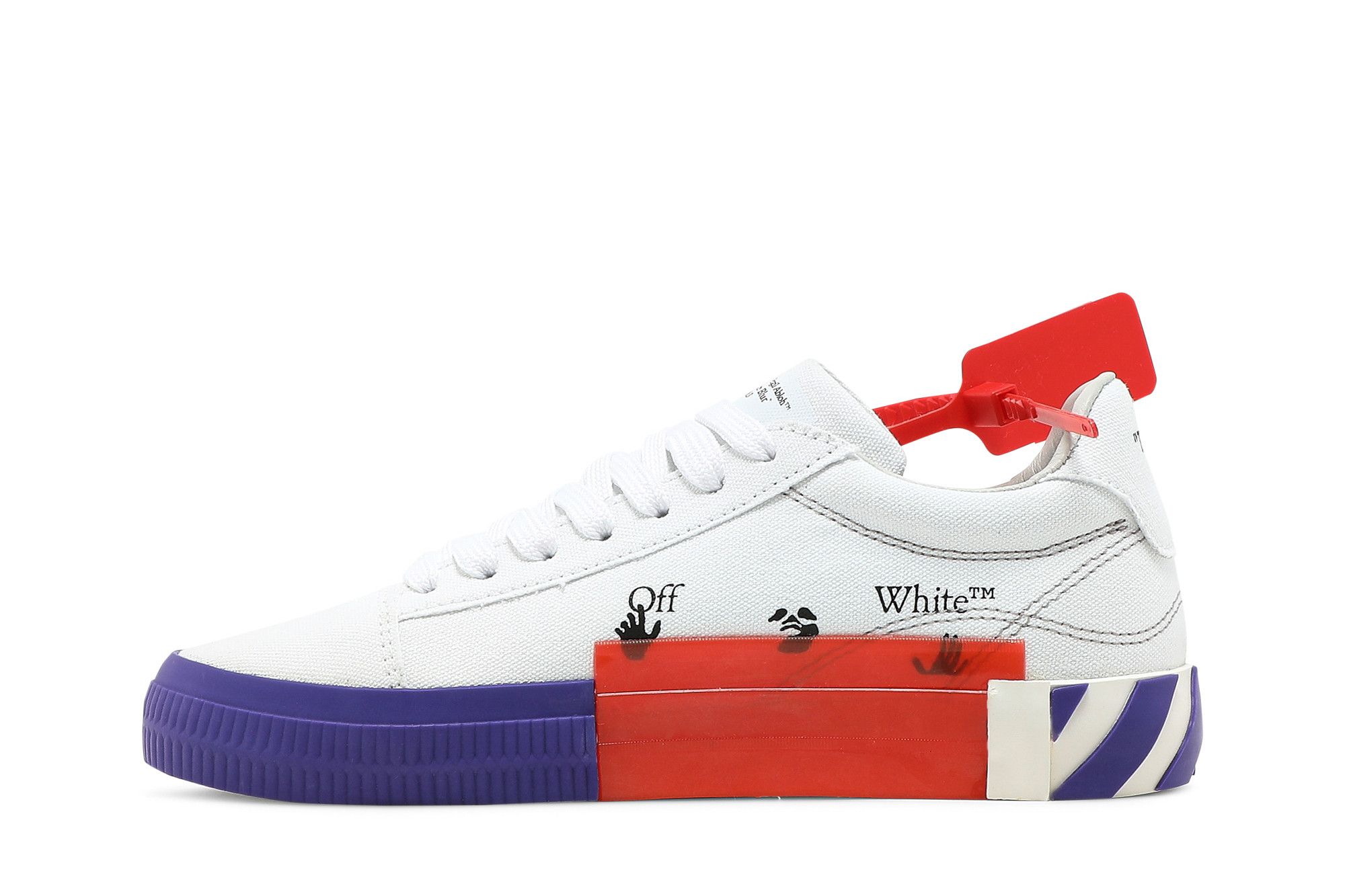 Lookbook (W) Sneaker Off-White Vulc ''Bianco Violetto'' OWIA178R21FAB001-0135