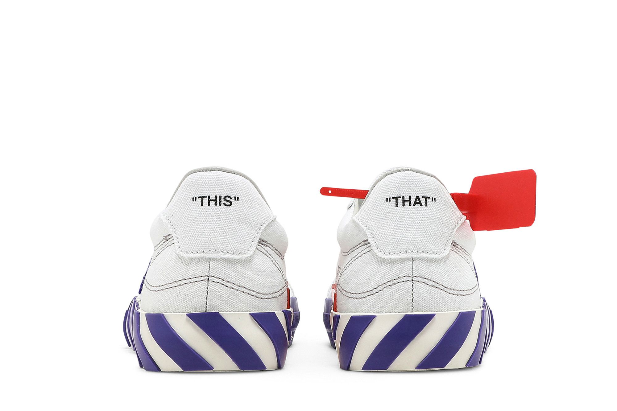 Details for (W) Sneaker Off-White Vulc ''Bianco Violetto'' OWIA178R21FAB001-0135
