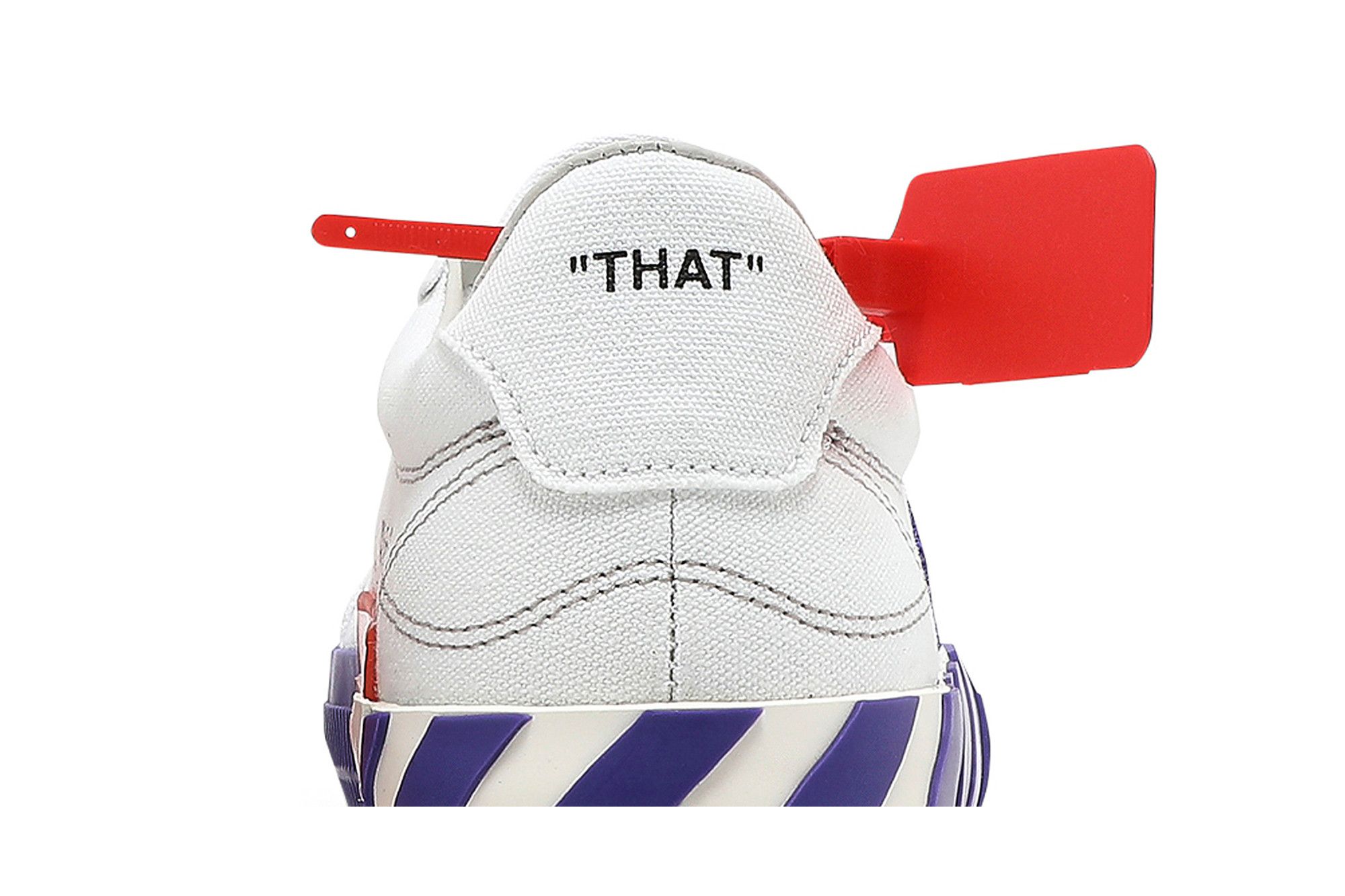 Sizing (W) Sneaker Off-White Vulc ''Bianco Violetto'' OWIA178R21FAB001-0135