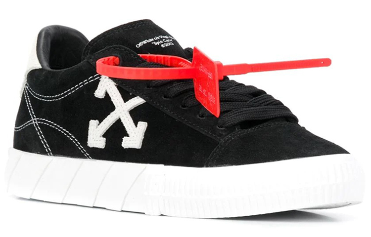 Order (W) Off-White Vulc Lage Sneaker ''Zwart'' OWIA216F20LEA001 1001