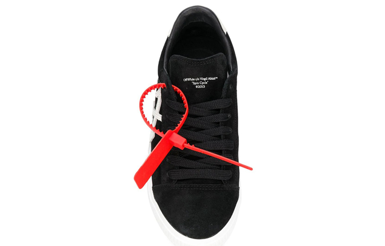 Shop (W) Off-White Vulc Lage Sneaker ''Zwart'' OWIA216F20LEA001 1001