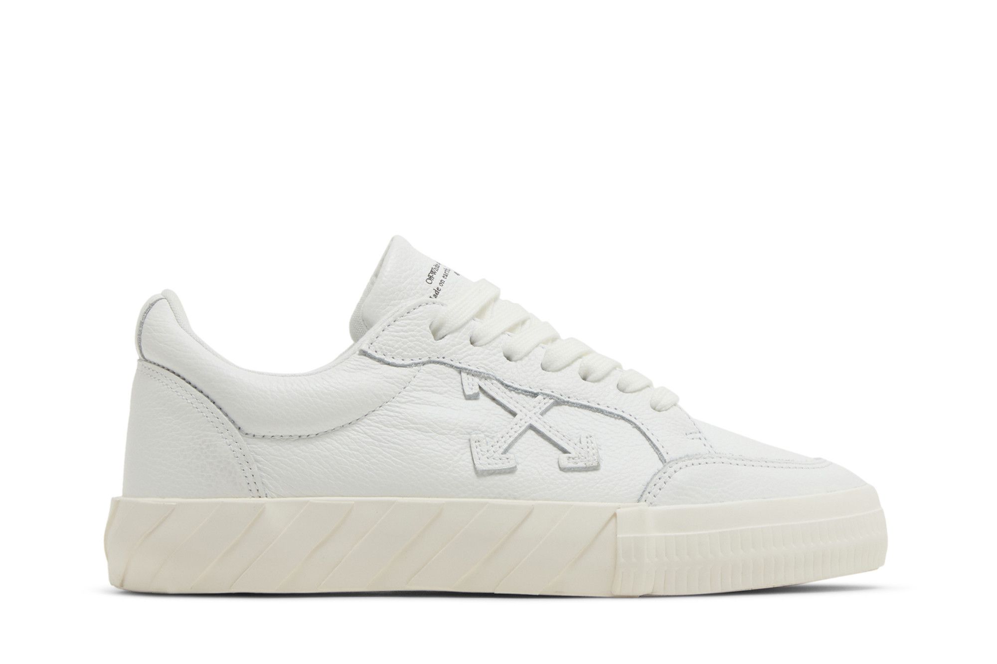 (Women) Off-White Vulcanized Low 'White Fashion' OWIA272C99LEA0010101