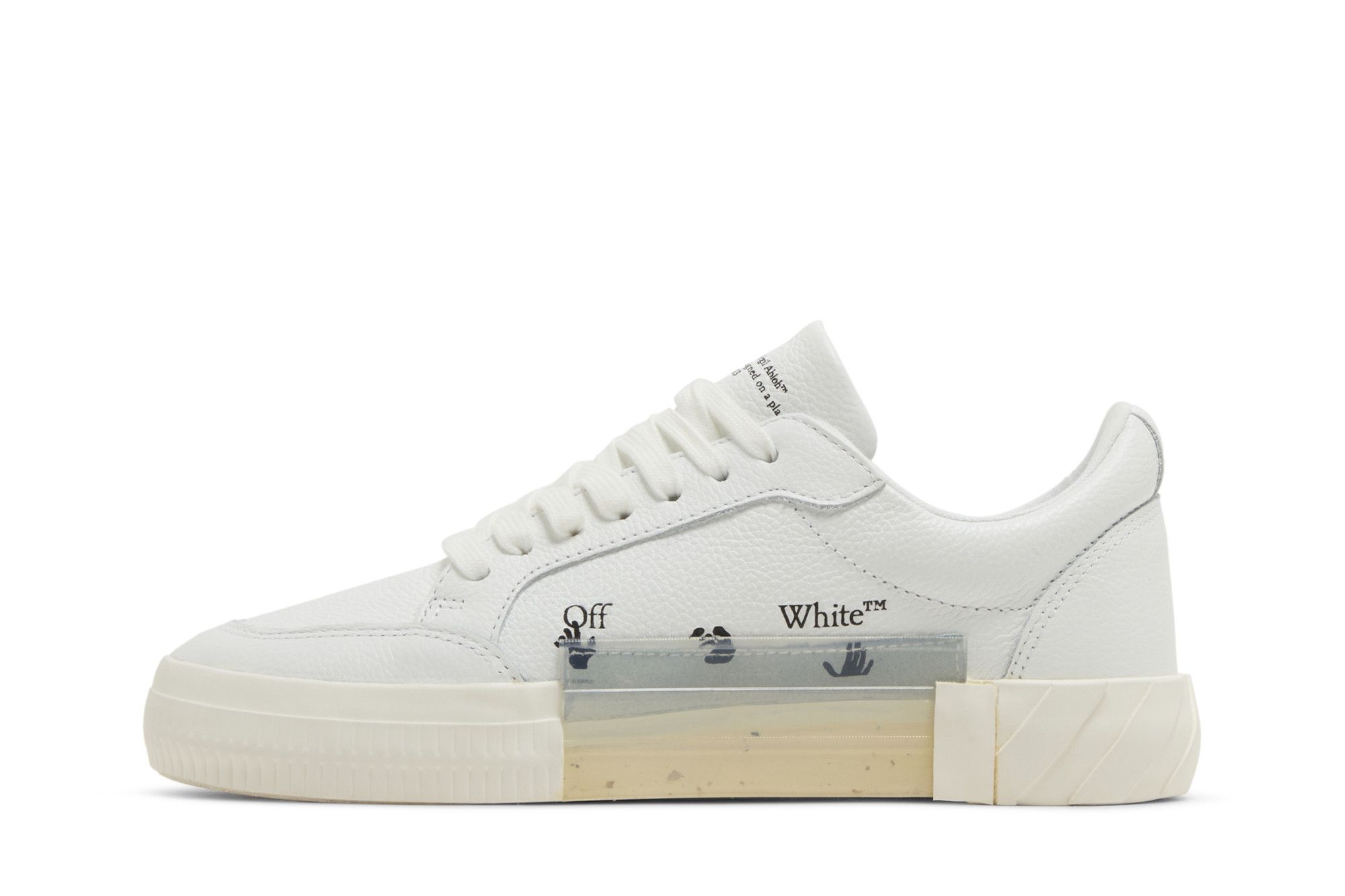 (W) Off-White Vulcanized Low 'White Fashion' 圖 3