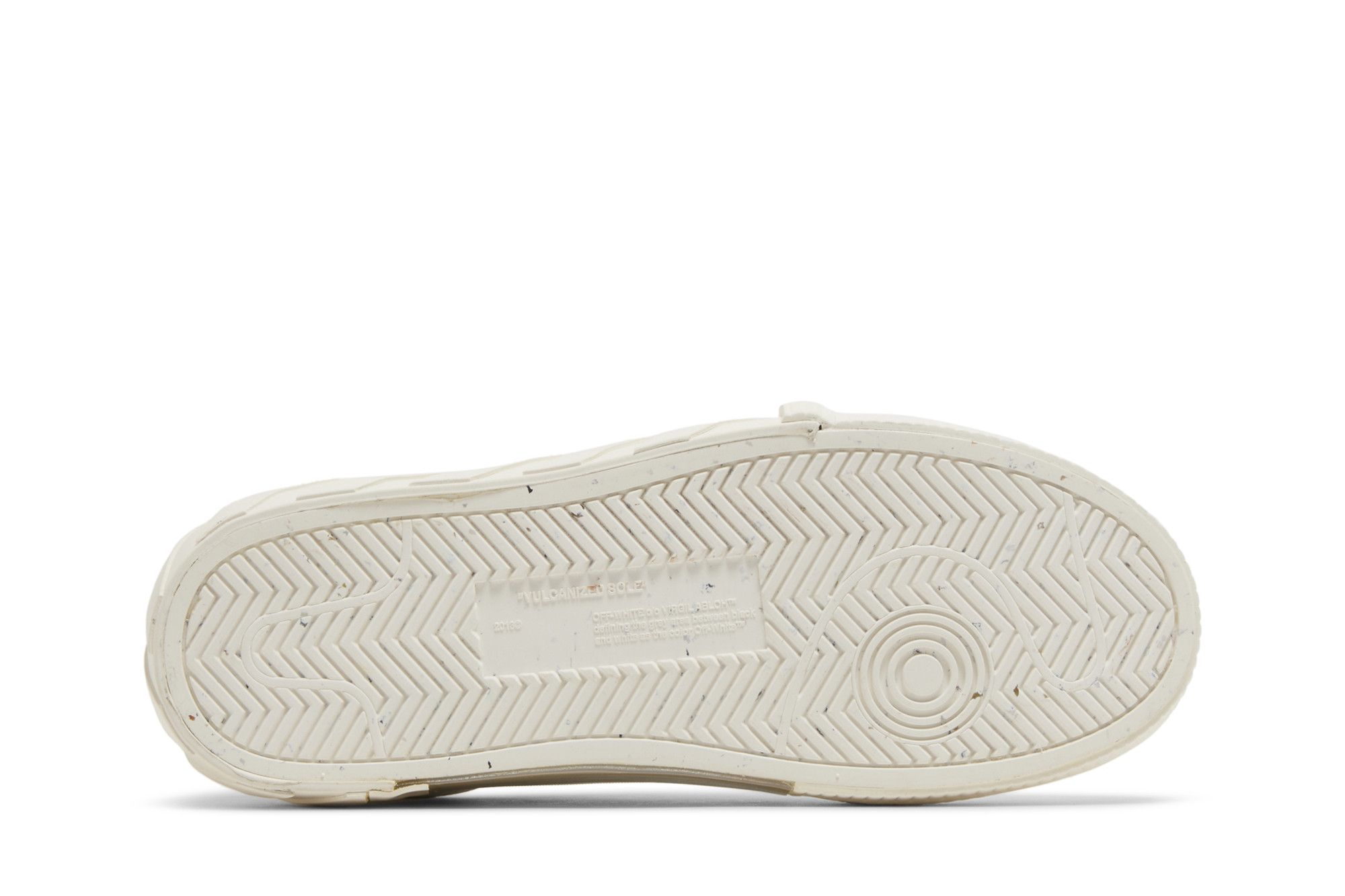 Shop (W) Off-White Vulcanized Low ''Moda Bianca'' OWIA272C99LEA0010101