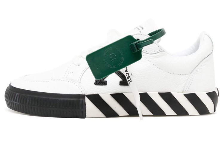 Buy (Women) Off-White Vulcanized Low 'White Leather' OWIA272C99LEA0011011