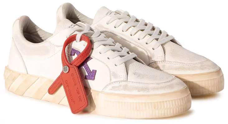 (W) Off-White Vulcanized Low Usé Blanc Violet OWIA272F23LEA0030137 Order (W) Off-White Vulcanized Low Usé Blanc Violet OWIA272F23LEA0030137