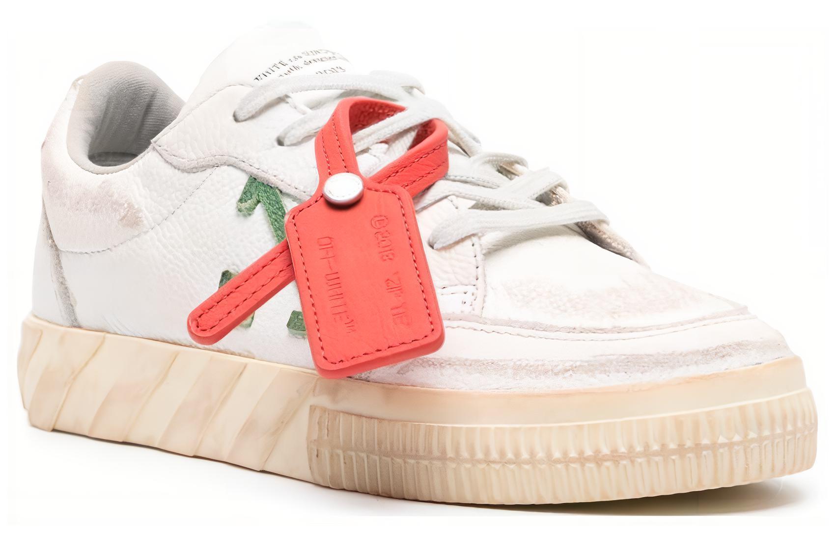 Lookbook (W) Off-White Vulcanized Low Usurato Bianco Verde OWIA272F23LEA0030155