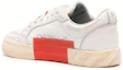 Shop (W) Off-White Vulcanized Low Usurato Bianco Verde OWIA272F23LEA0030155