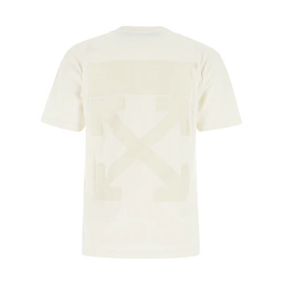 (Women) OFF-WHITE White Arrow Print T-Shirt OWAA049E19F290960101