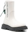 Order (W) Off-White Putih Hitam 'Boot Tapak Bertumit Tinggi Cetak Slogan' OWIE016C99MAT0010110