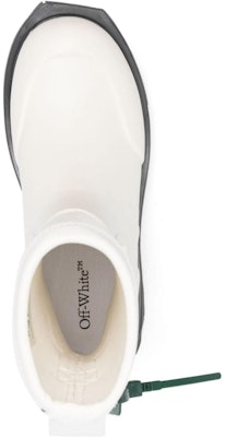 (Women) Off-White White Black 'Slogan Print Platform Ankle Boots' OWIE016C99MAT0010110 Shop (Women) Off-White White Black 'Slogan Print Platform Ankle Boots' OWIE016C99MAT0010110