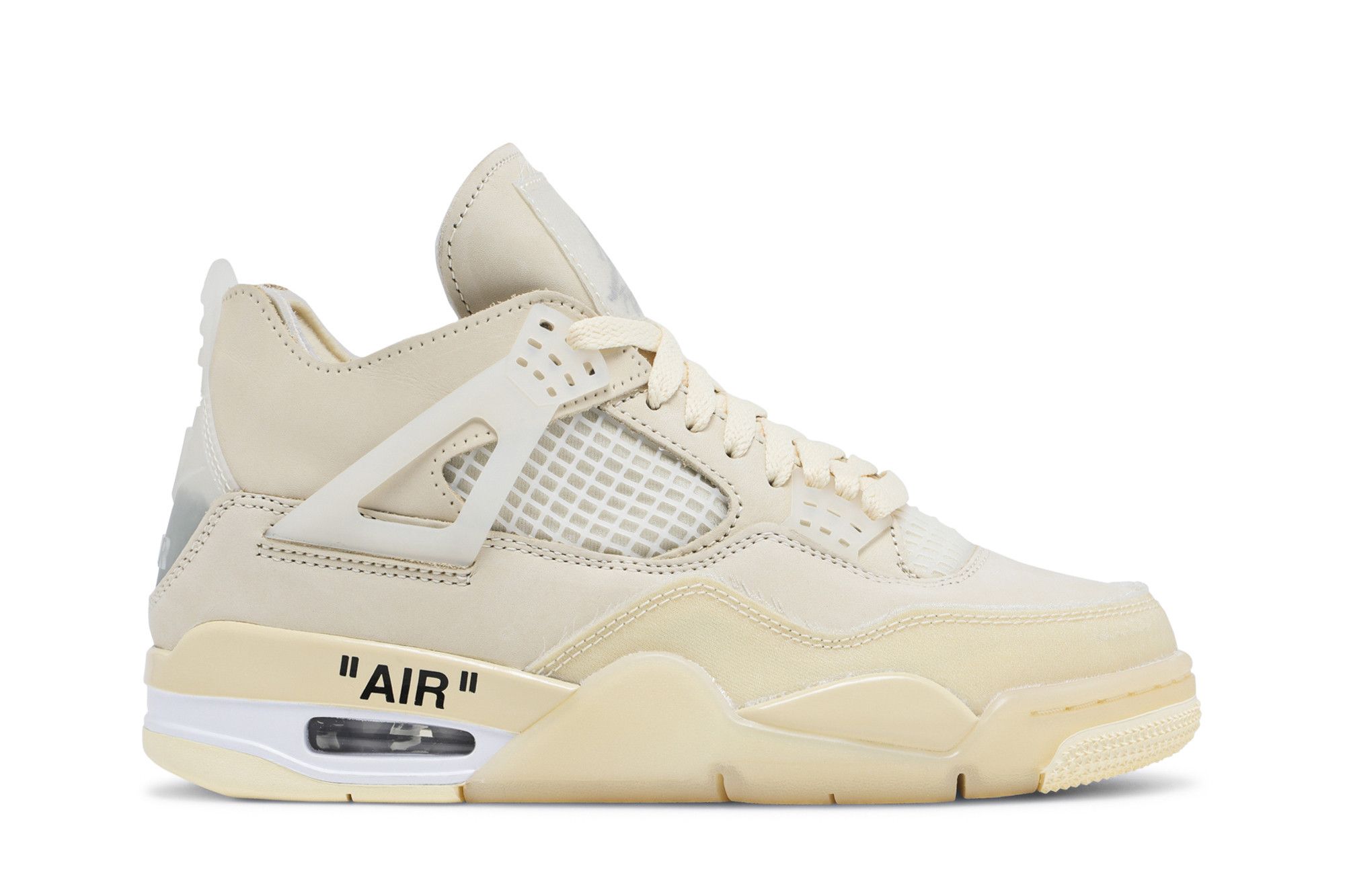 (Women) Off-White x Air Jordan 4 SP 'Sail' CV9388-100