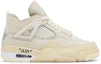 Buy (W) Off-White x Air Jordan 4 SP 'Sail' Zapatillas Mujer edición especial. CV9388-100