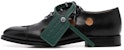 (W) Kasut Kasual Kulit Off-White x Church's 'Meteor Holes' Bertali 'Hitam' OWIF009T22LEA0011055