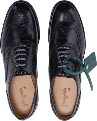 (W) Off-White x Church's Burwood 'Vintage Brogue Hitam' OWIF008T22LEA0011001 Shop (W) Off-White x Church's Burwood 'Vintage Brogue Hitam' OWIF008T22LEA0011001