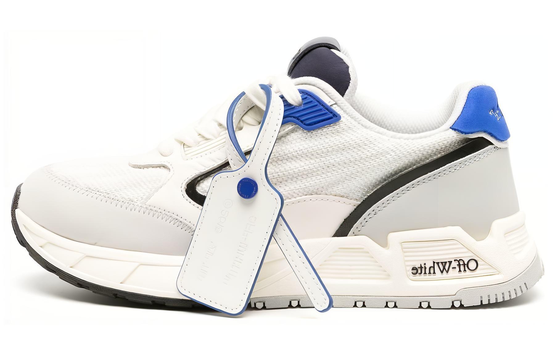 Buy OFF-WHITE 圓頭繫帶 低筒 生活休閒鞋 女款 米白色