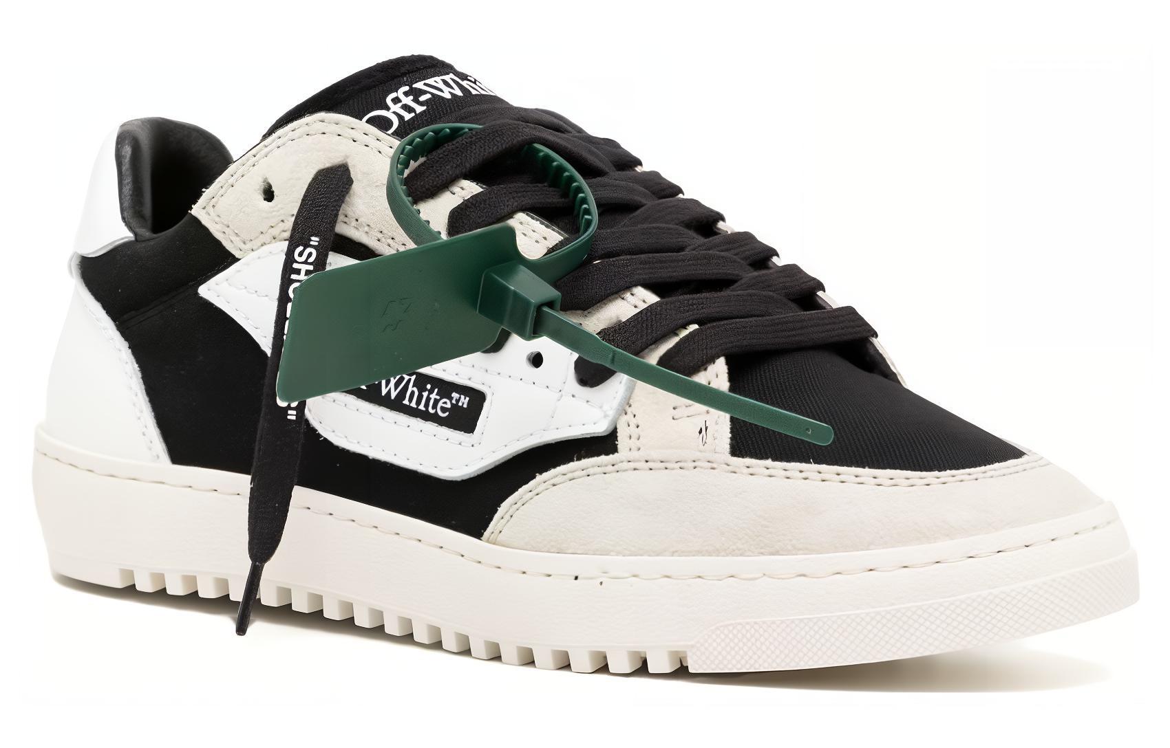 (W) Off-White Nike Dunk Low 'Black White' 圖 2