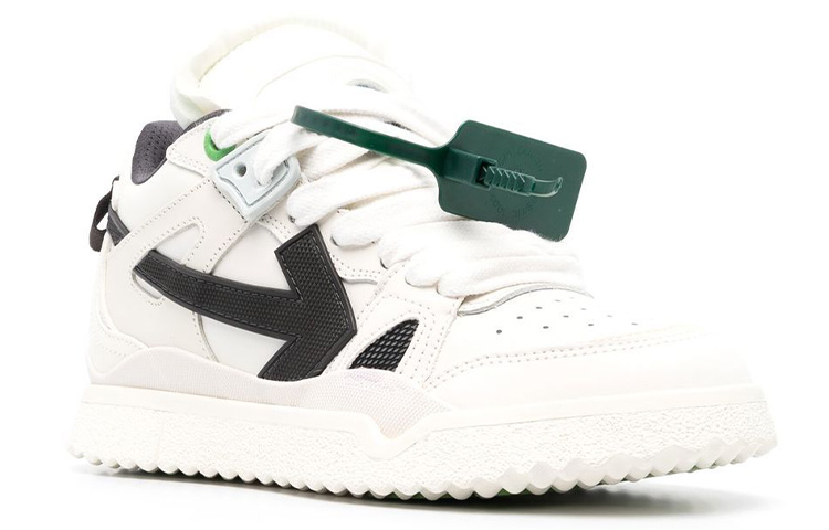 (W) Off-White Nike Dunk Low 'Leather White Black' 圖 2