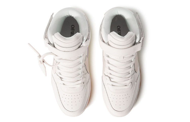 (W) Off-White Nike Dunk Mid 'White Leather' 圖 3