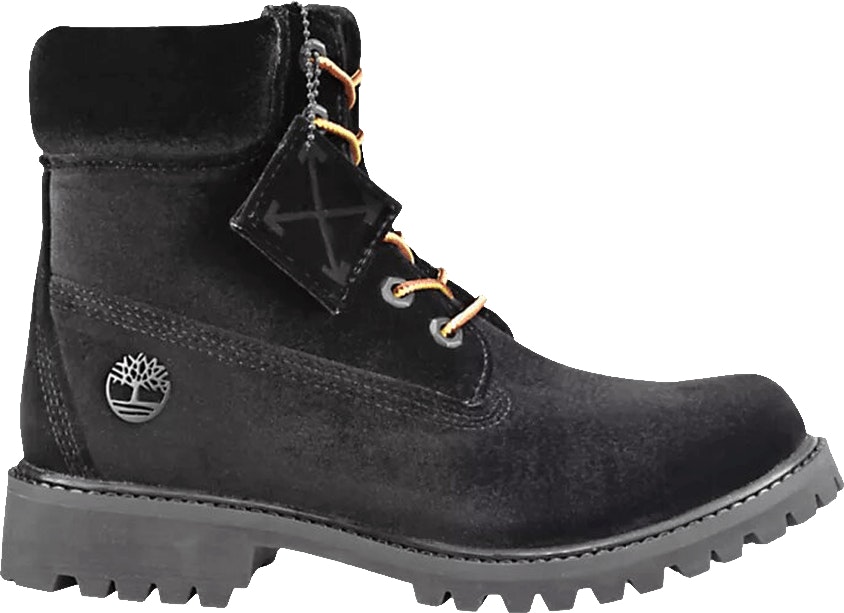 off-white-x-timberland-6-inch-premium-black-velvet-women
