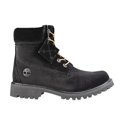 (W) Off-White Timberland 6 Inch PRM 'Black Velvet'