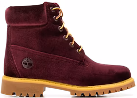 (Women) Off-White x Timberland 6 Inch Premium Boot 'Velvet Wine' TB0A1U82 (Women) Off-White x Timberland 6 Inch Premium Boot 'Velvet Wine' TB0A1U82