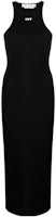 (Women) OFF-WHITE Y2K Ribbed Sleeveless Dress Women OWDB366C99JER0011001 (Women) OFF-WHITE Y2K Ribbed Sleeveless Dress Women OWDB366C99JER0011001