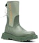 Order (Women) Off-White Zip-Tie Rain Boot 'For Rainy Days - Green' OWIA265F21MAT0015720