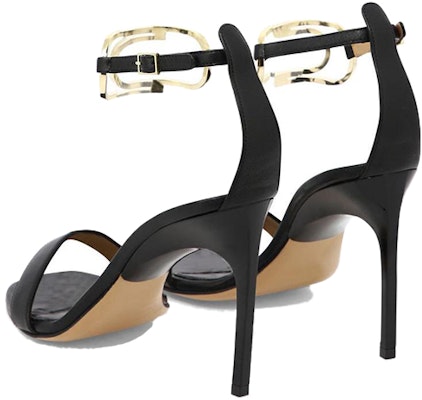 (W) Off-White 'Sandalias de Tacón Aguja de Cuero Negro con Hebilla' OWIH045S23LEA0011076 Shop (W) Off-White 'Sandalias de Tacón Aguja de Cuero Negro con Hebilla' OWIH045S23LEA0011076