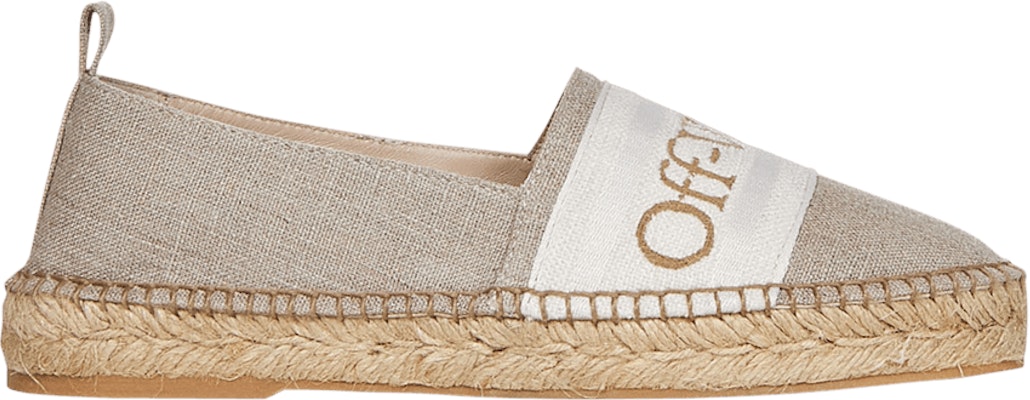 White 2025 canvas espadrilles