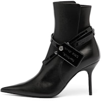 (Women) Off-White High Top Boot 'Black Leather' OWID016F22LEA0022101 (Women) Off-White High Top Boot 'Black Leather' OWID016F22LEA0022101