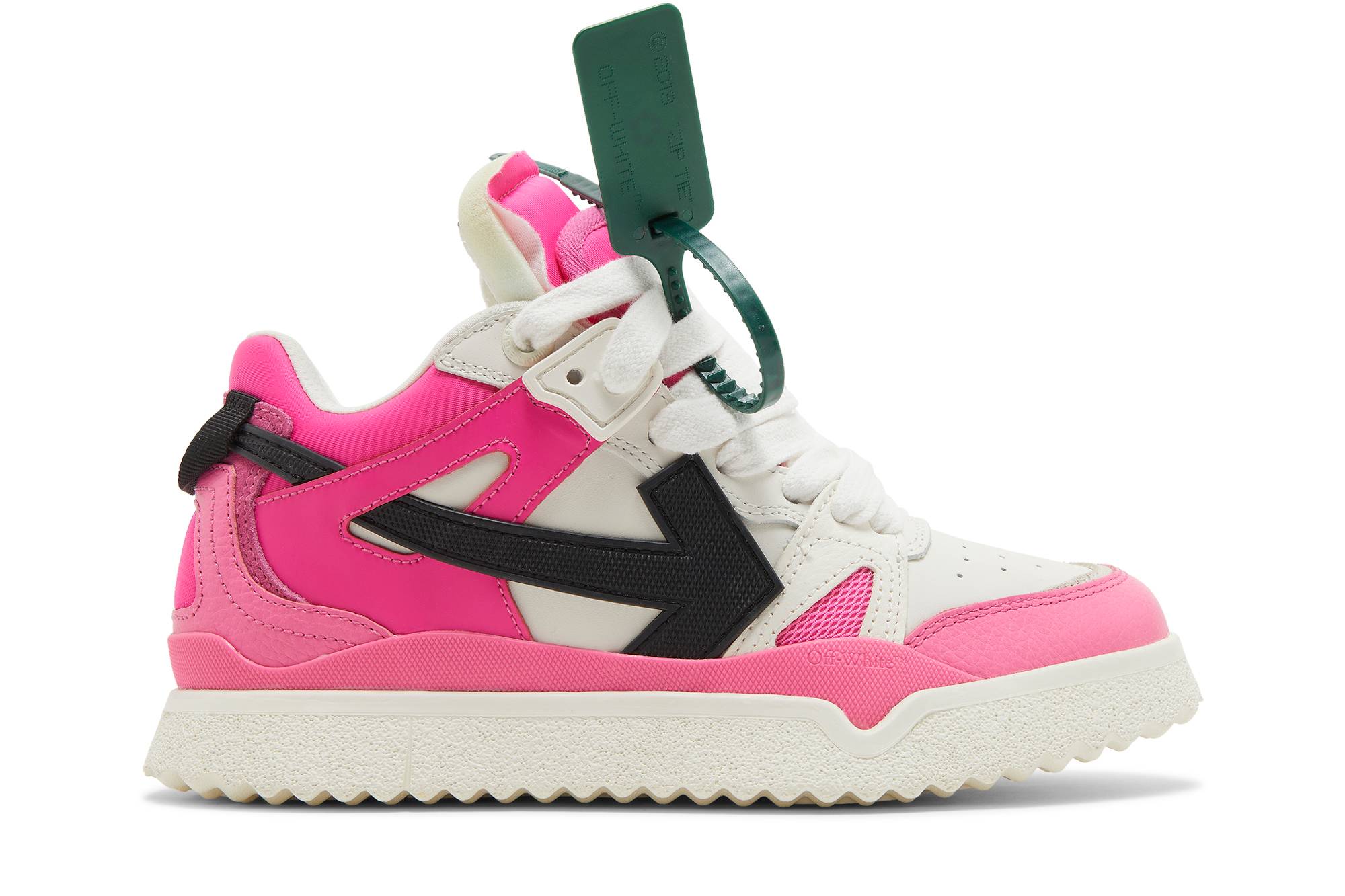 (W) Off-White New Mid Sponge 'Fuchsia Pink'