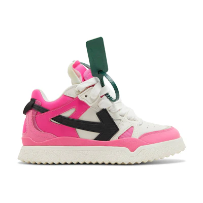 (W) Off-White New Mid Sponge 'Fuchsia Pink'