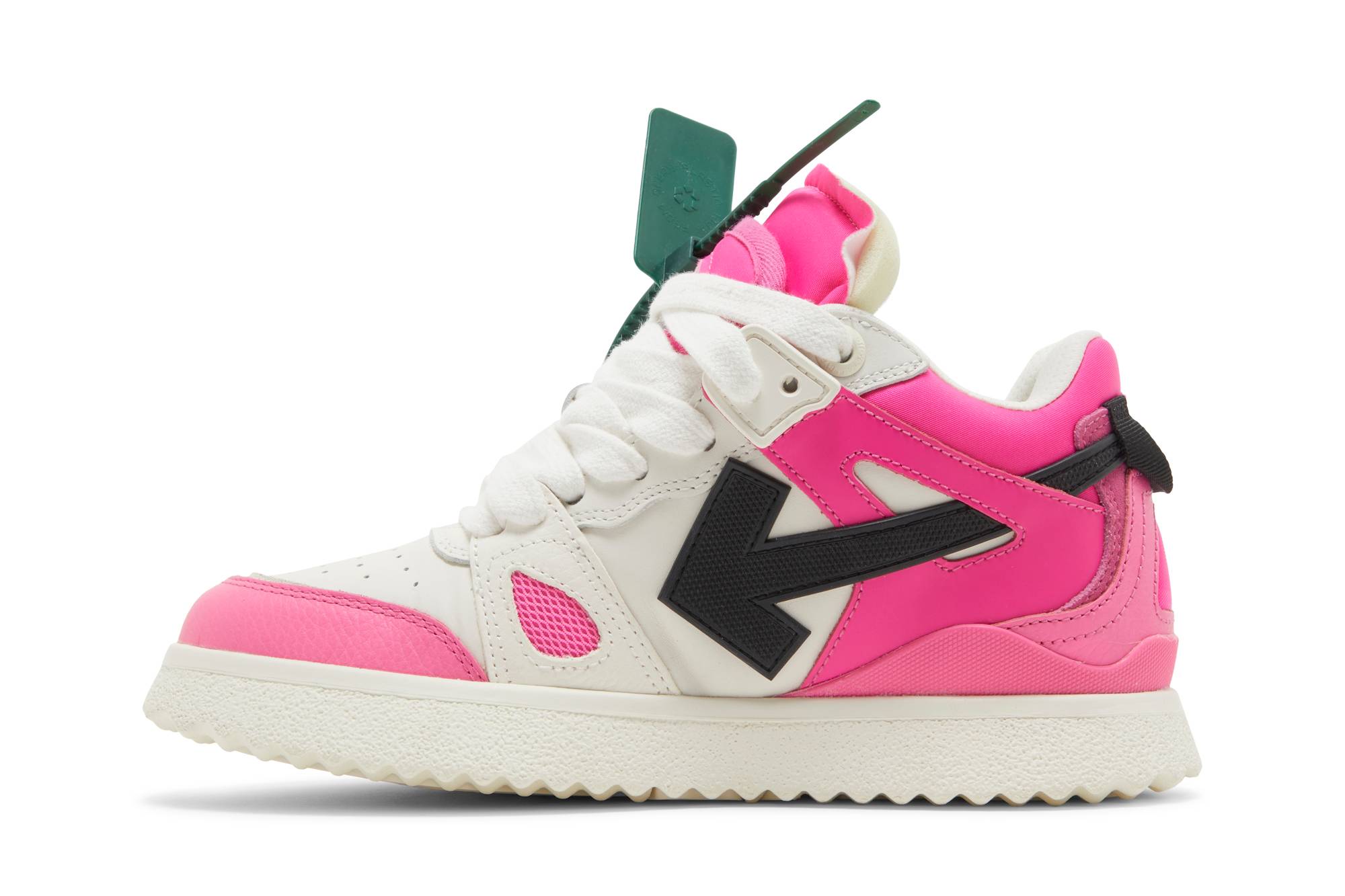 (W) Off-White New Mid Sponge 'Fuchsia Pink' 圖 3
