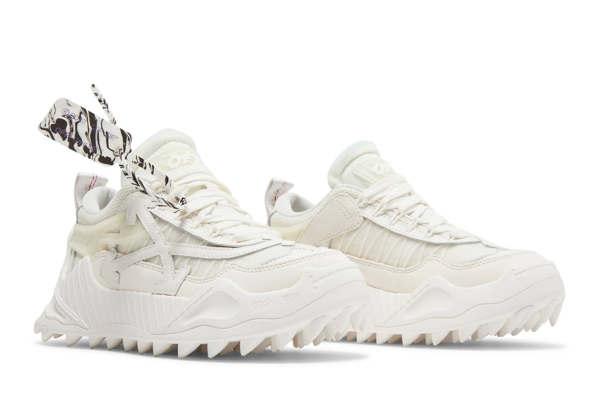 Cheap OFF-WHITE Odsy-1000 低幫運動鞋 女款 白色
