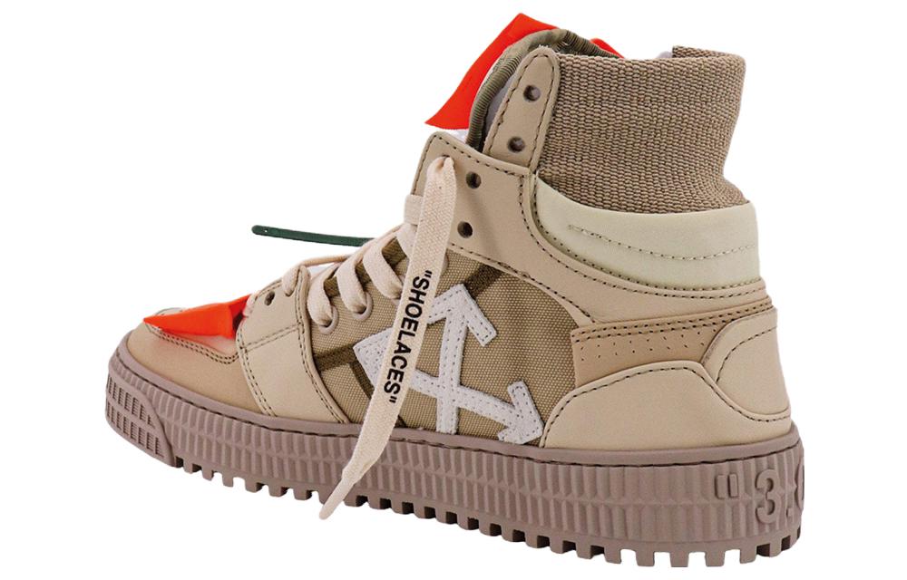 (W) Off-White Off-Court High 'Beige Orange' 圖 4