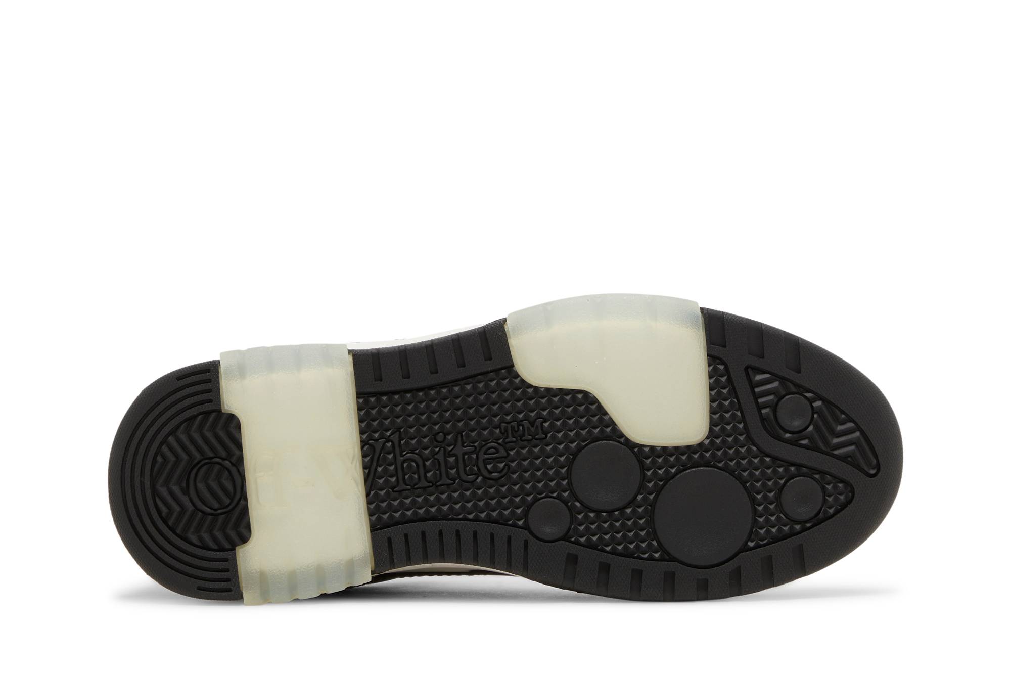 Shop (W) Off-White Out of Office 2023 'Hitam Putih' Sneakers OWIA259C99LEA006-0110