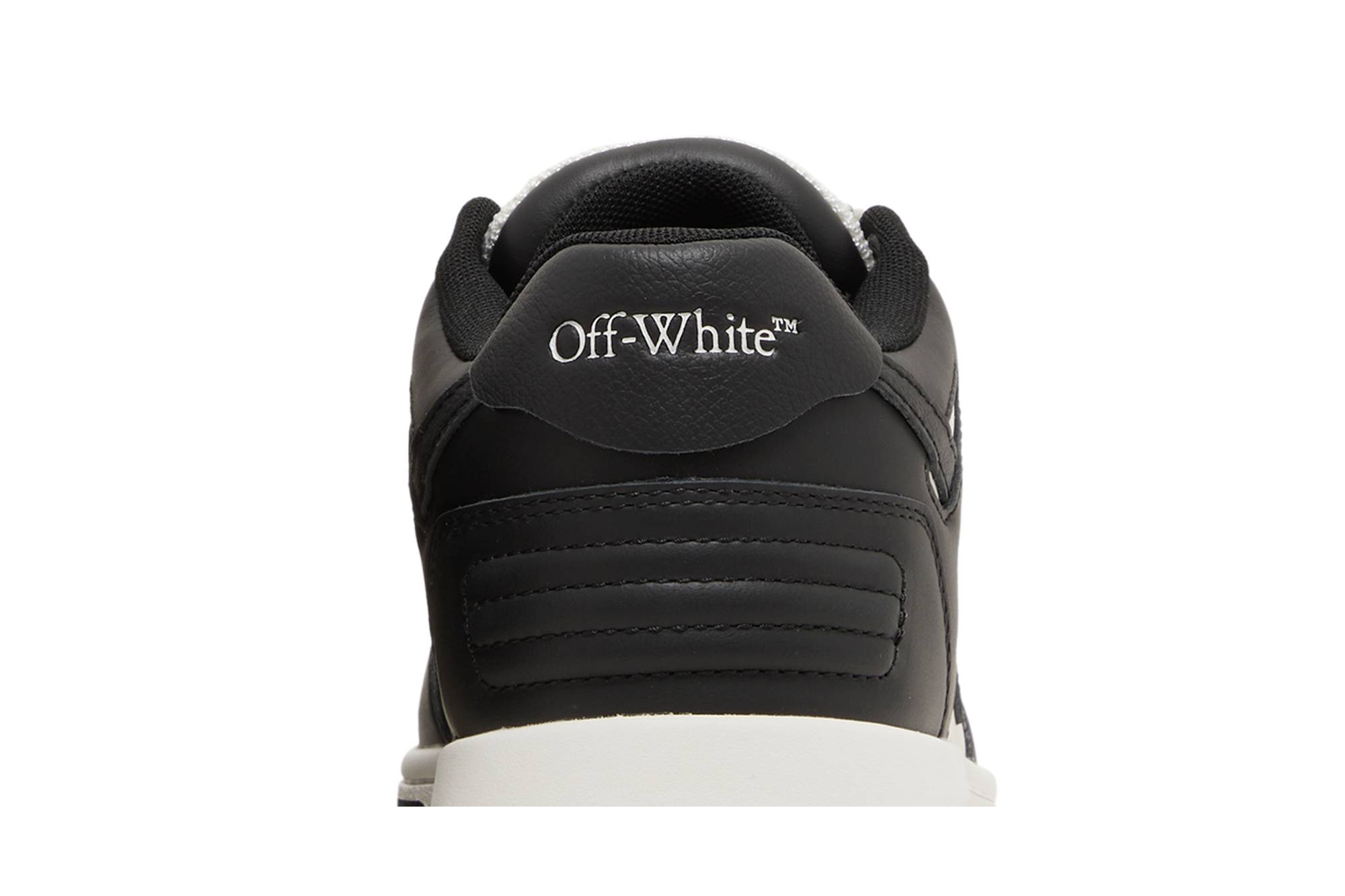 Sizing (W) Off-White Out of Office 2023 'Hitam Putih' Sneakers OWIA259C99LEA006-0110