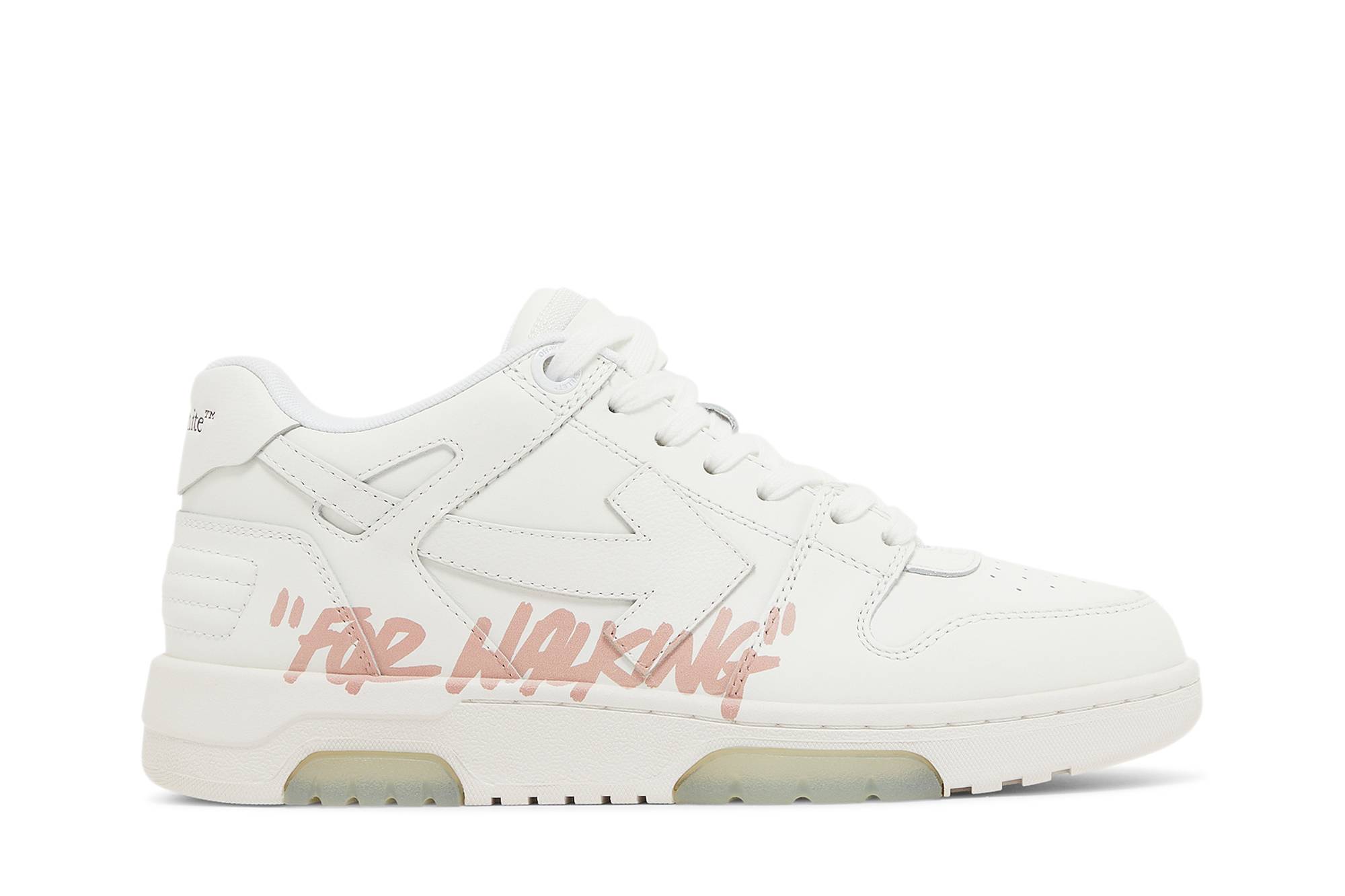 (W) Off-White Out of Office 2023 'For Walking - White Pink'
